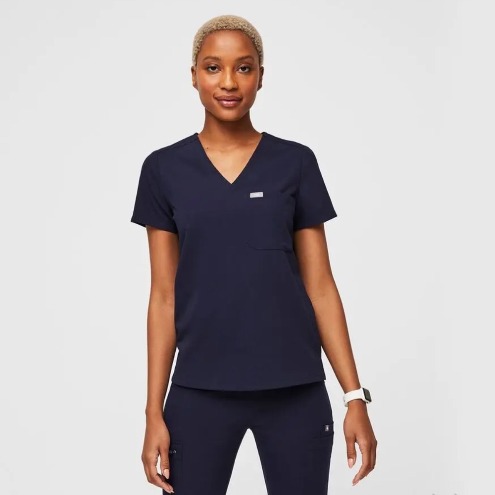 Figs Catarina One-Pocket Scrub Top EUC XXL
